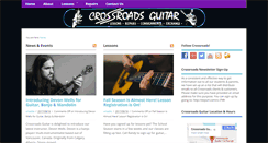 Desktop Screenshot of crossroadsguitar.com